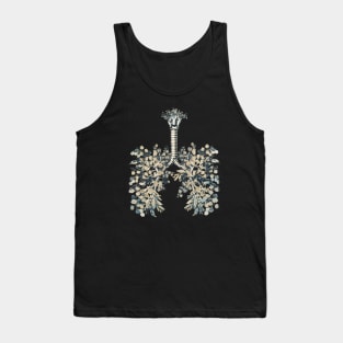 Lung Anatomy / Cancer Awareness 14 Tank Top